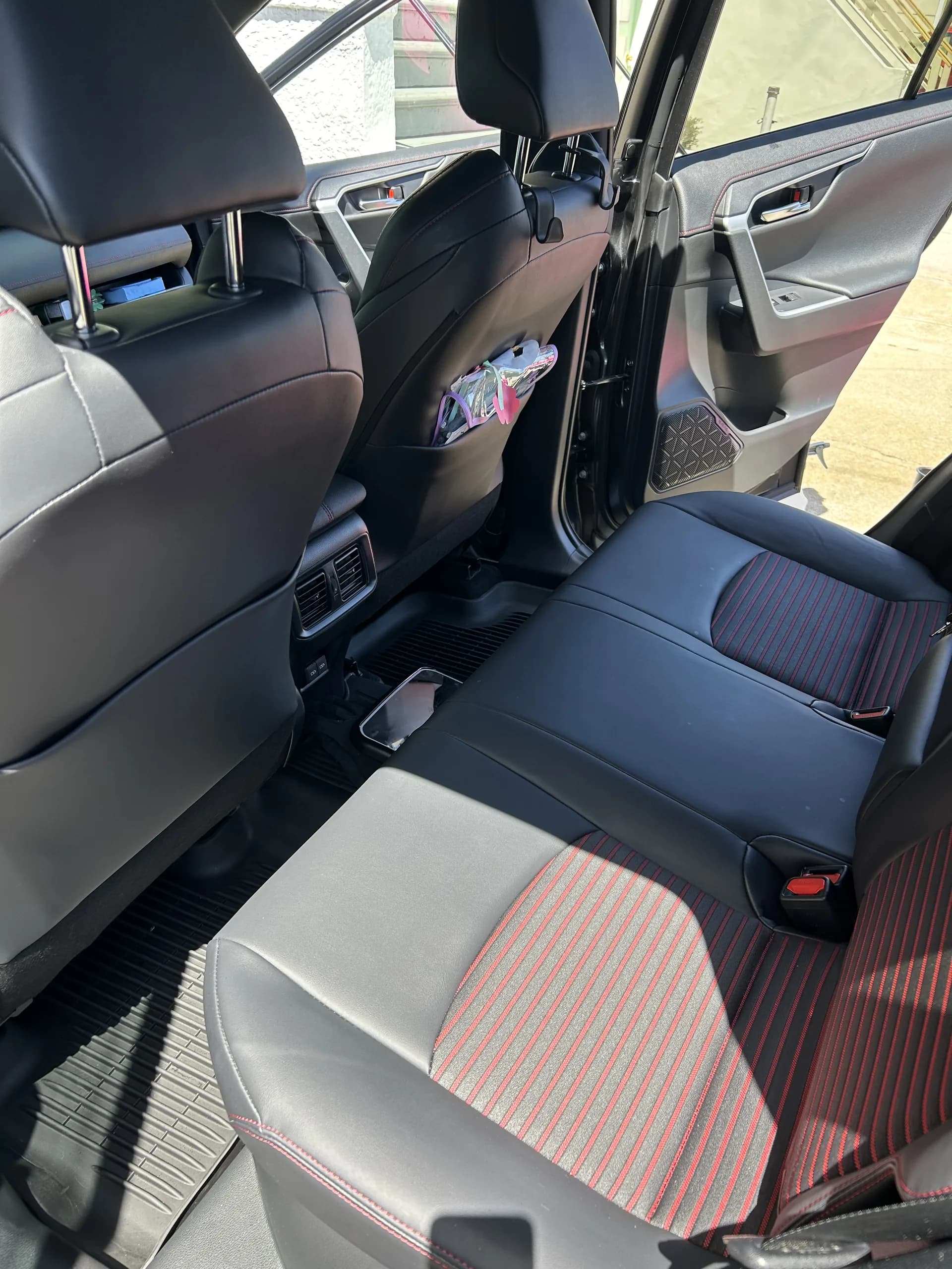Toyota RAV4 rear seats cleaned spotless after Golden Bay's Signature Detail